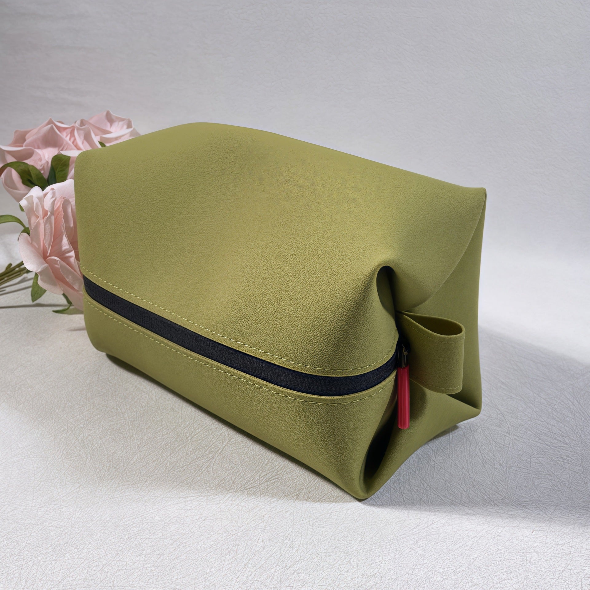 Wholesale Silicone Storage Bag Waterproof Travel Cosmetic Bag Toiletry Bag Small Objects Silicone Storage Box Large Capacity New Style