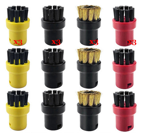 Suitable for Kaichi Steam Engine Accessories Small Round Brush Copper Brush Brush Head Roller Brush Ka He Steam Engine Accessories SC Mop