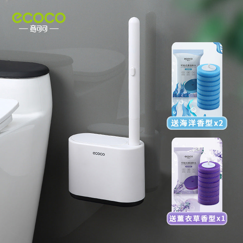 Disposable Toilet Brush Wall-mounted Household Toilet No Dead Angle Cleaning Toilet Brush 2023 New Artifact