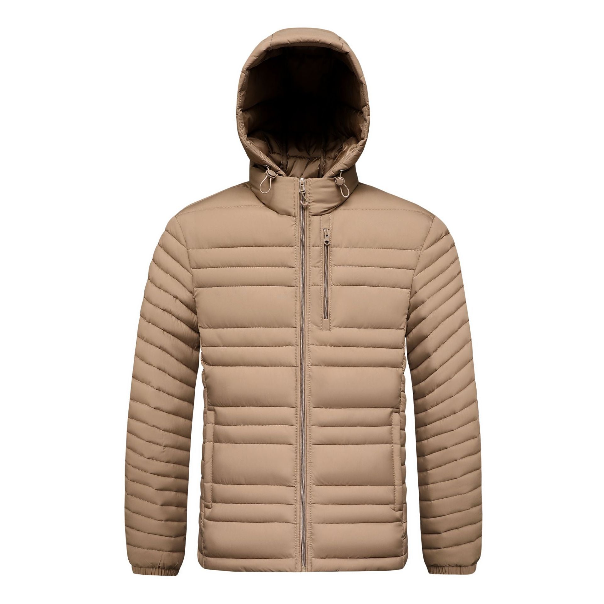 2025 new spareribs cotton-padded jacket men's winter cashmere coat cotton-padded jacket warm hooded outdoor cotton-padded jacket spareribs clothing cross-border