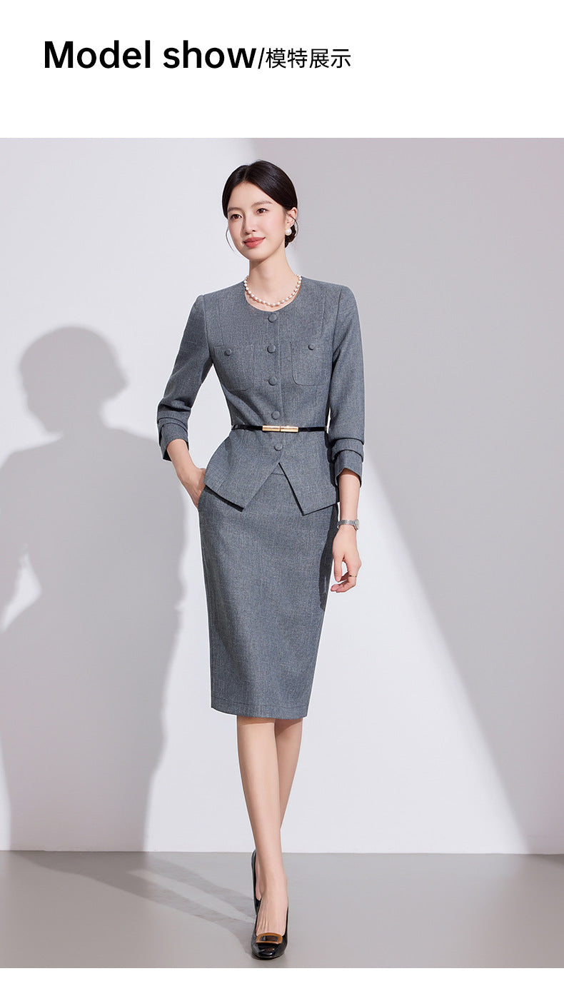 2025 Autumn and Winter Casual Fashion Suit Pants Business Wear Women's Cross-Border Export Pants Suit 6909