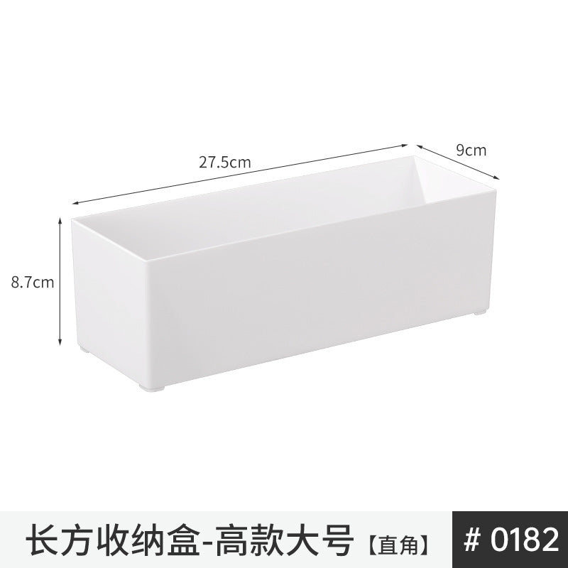 Mirror Cabinet Storage Box Bathroom Cosmetics Storage Rack Dressing Table Skin Care Product Mask Bathroom Desktop Organization Box