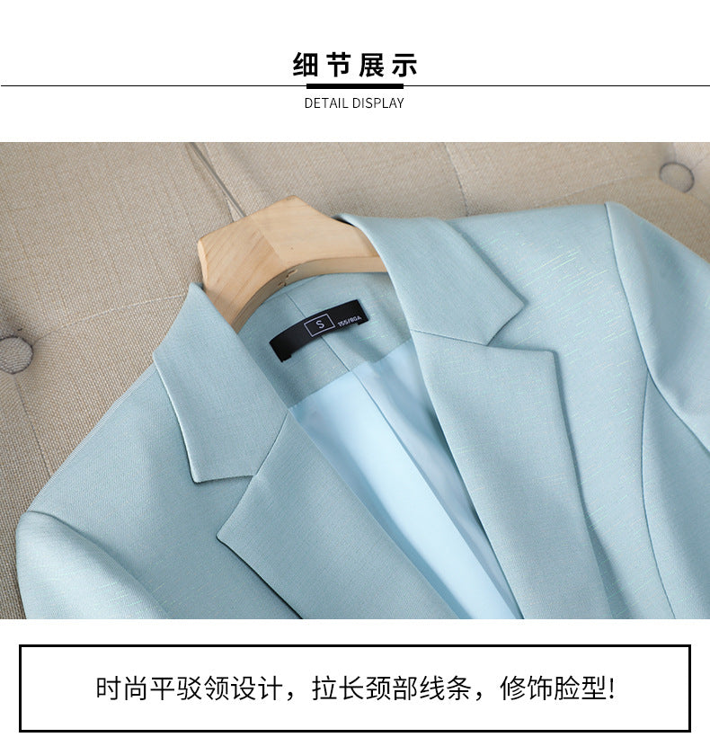 2025 Autumn/Winter Amazon Casual Fashion Women's Slim Short Chanel-Style Blazer for Cross-Border Trade 8535