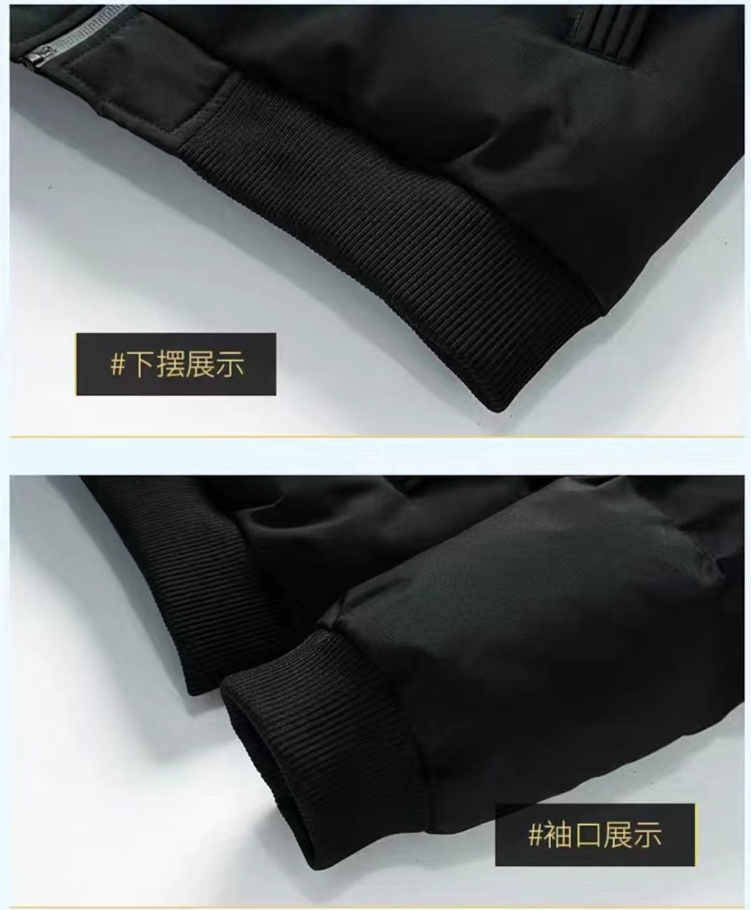 Winter Men's Stand-Up Collar Cotton Outwear, Thickeneded Warm Cotton Outwear, Korean Style Casual Cotton Outwear, Cross-Border Hot Sale Spot Batch