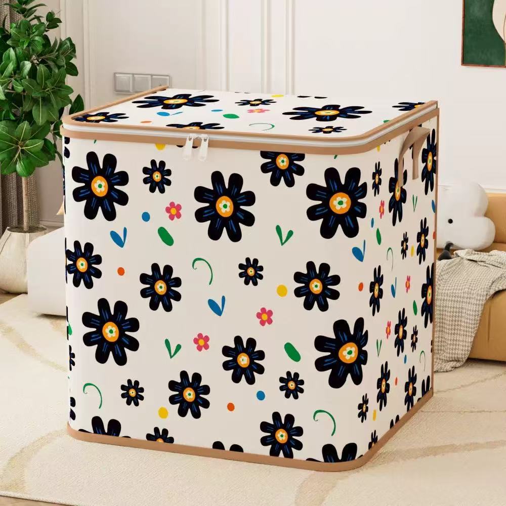 Non-woven Quilt Storage Bag Household Quilt Bag Waterproof and Moisture-proof Packaging Moving Bag Large Capacity Clothes Storage Box