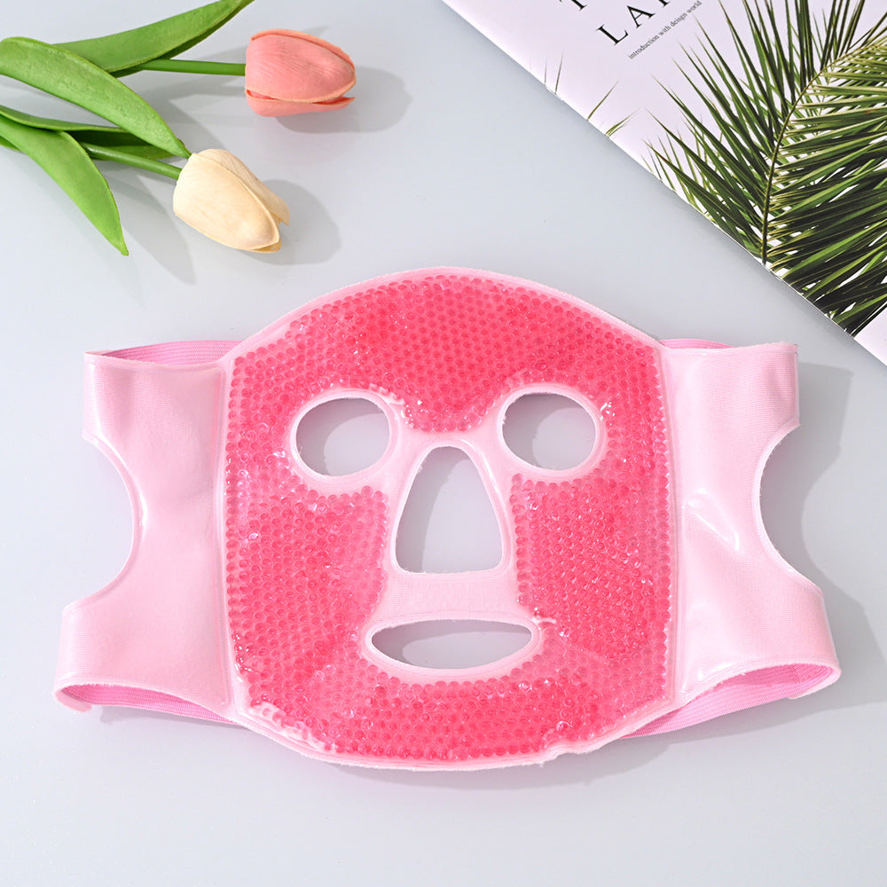 Ice Mask, Ice Eye Mask, Ice Pack, Facial Mask, Postoperative Recovery Artifact, Hot Compress, Full Face Cooling, Super Soft Face Mask