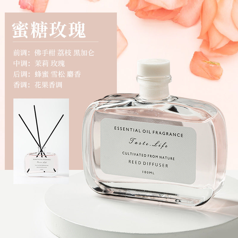 Fireless Aromatherapy Essential Oil for Home Bedroom, High-End Fragrance Refill Set, Imported Perfume, Hotel Toilet Deodorizer