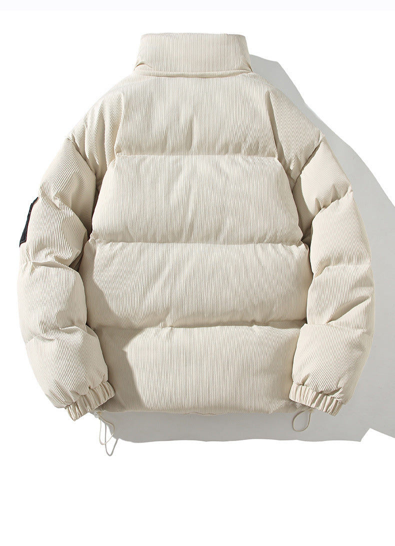 American Street Fashion Brand Graphene Winter Thickened I Charge Daily Casual All-match Cotton Jacket