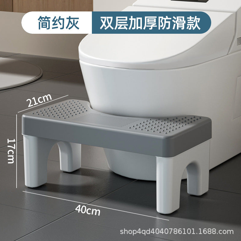 Toilet stool household thickened toilet squatting artifact adult children footstool toilet stool pregnant women footstool