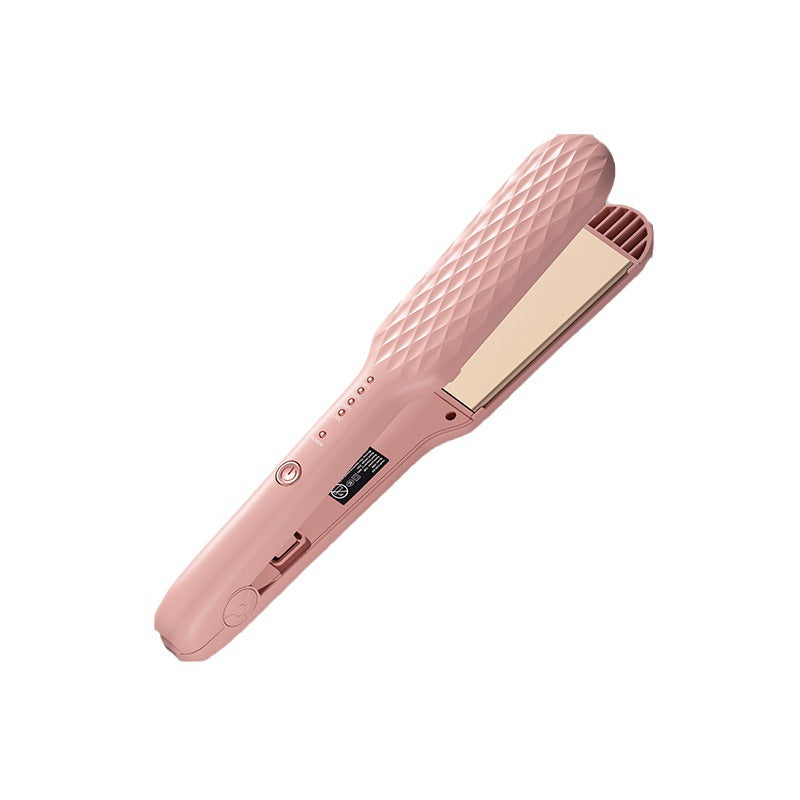 Foreign trade household hair straightener hair straightener two-purpose temperature adjustment automatic power off does not hurt hair salon gift special gift