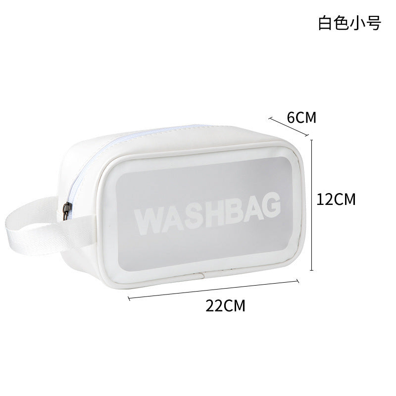 Cosmetic Bag in Ins Style, Large Capacity Women's Makeup Bag, Waterproof Toiletry Bag, Portable Travel Storage Bag, Popular Ins Style