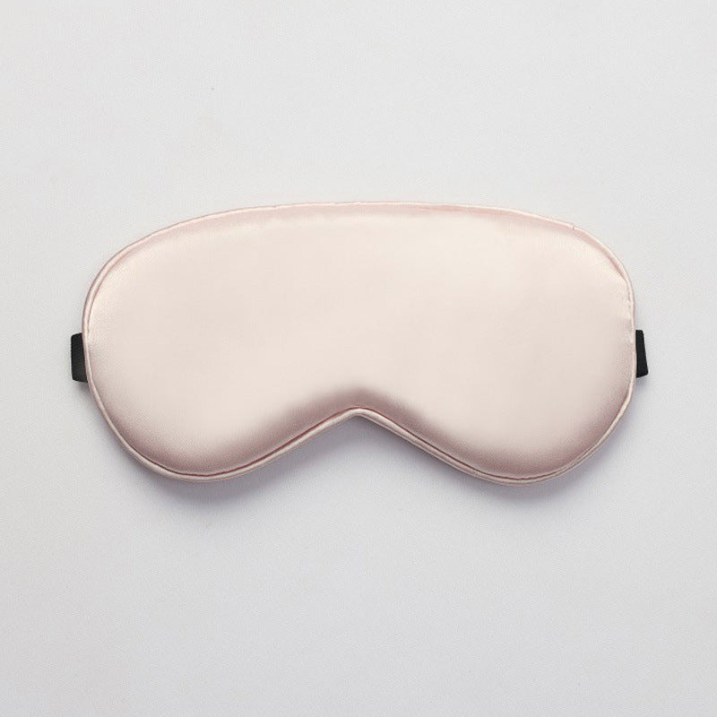 Cross-Border Eye Masks in Stock, Double-Sided Imitation Silk Sleep Wholesale, Blackout for Nap, Travel, Aviation, Full Blackout Eye Protection