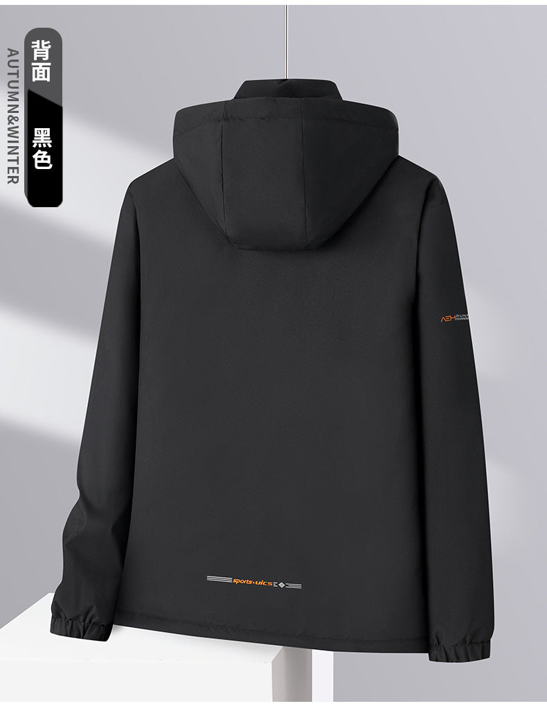 [Cui Wanzhi recommend] Men and women with cotton-padded jacket solid color hooded Joker casual coat couple graphene coat
