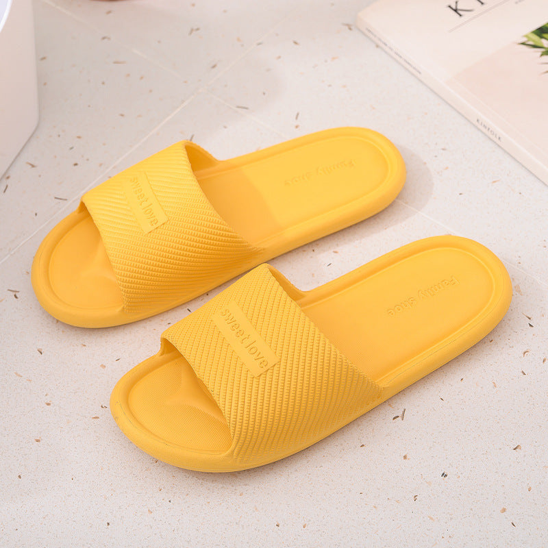 301 Wholesale Men's New Style Outdoor Wear Simple Casual Couple Flip Flops Summer Home One-Piece Drop Shipping Women's Poop Feeling