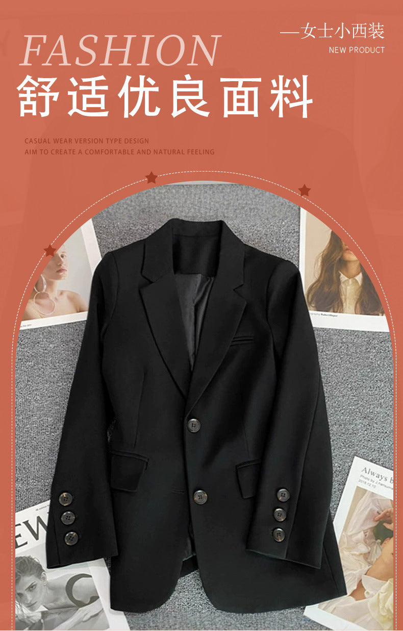 Avocado Green Blazer for Women 2026 Spring and Autumn New Casual Stylish Street-Style Blazer Korean Version Suit Jacket