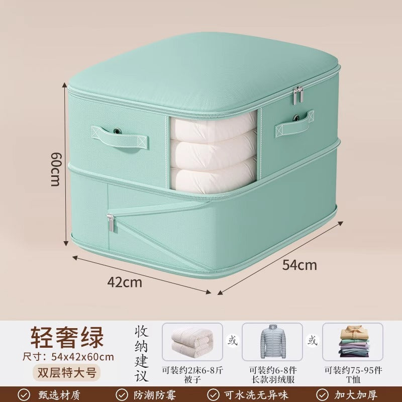 Visual Clothing Storage Bag, down Jacket, Quilt Compression, Large-Capacity Visual Seasonal Clothing Storage Artifact