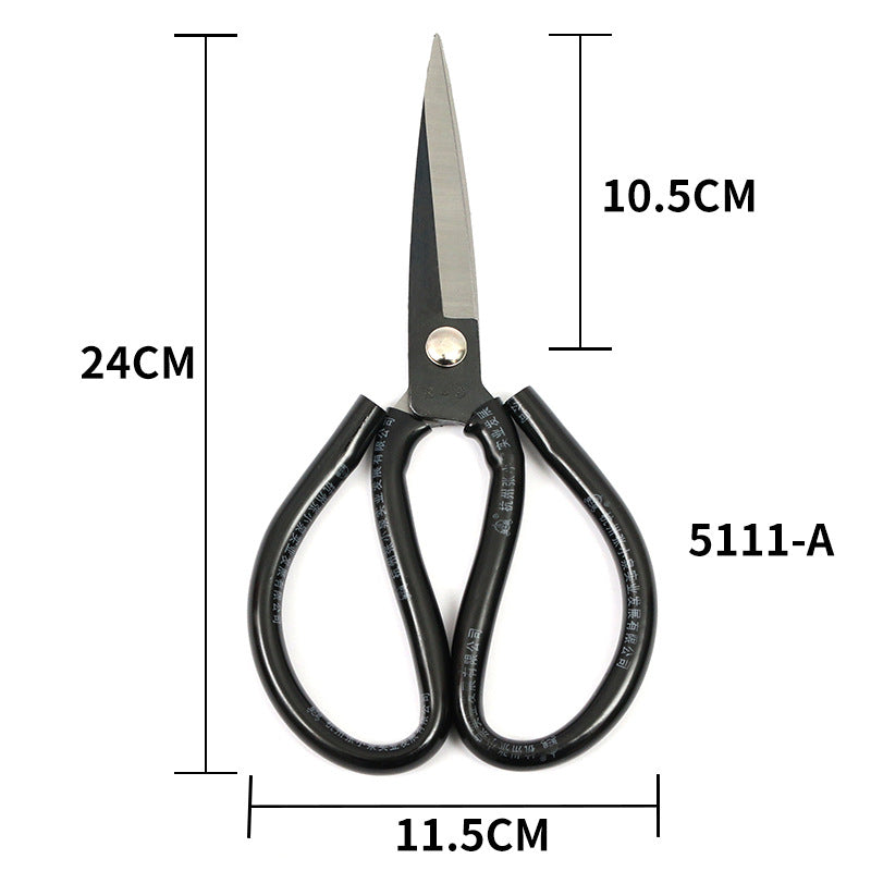 Zhang Xiaoquan Carbon Steel Scissors Sk5 Electroplated Civilian Scissors Industrial Scissors Leather Scissors Household Scissors Large Scissors