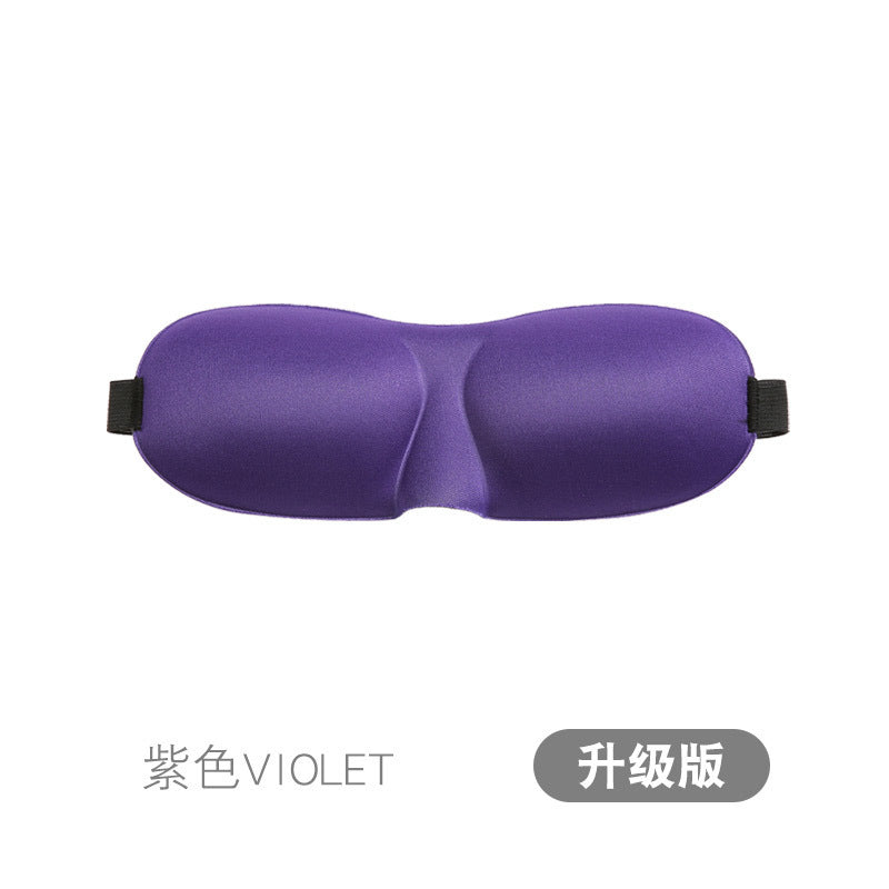 3D Eye Mask Sponge Fabric Light-Blocking Eye Protection Travel Aviation Sleep Unisex Customizable Logo Full Blackout
