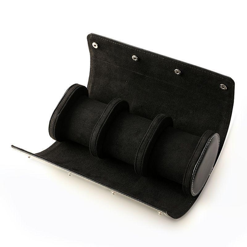 2025 Cross-Border Portable 1-Digit 2-Digit 3-Digit Watch Box Pu Leather Watch Storage Box Packaging Box Wholesale
