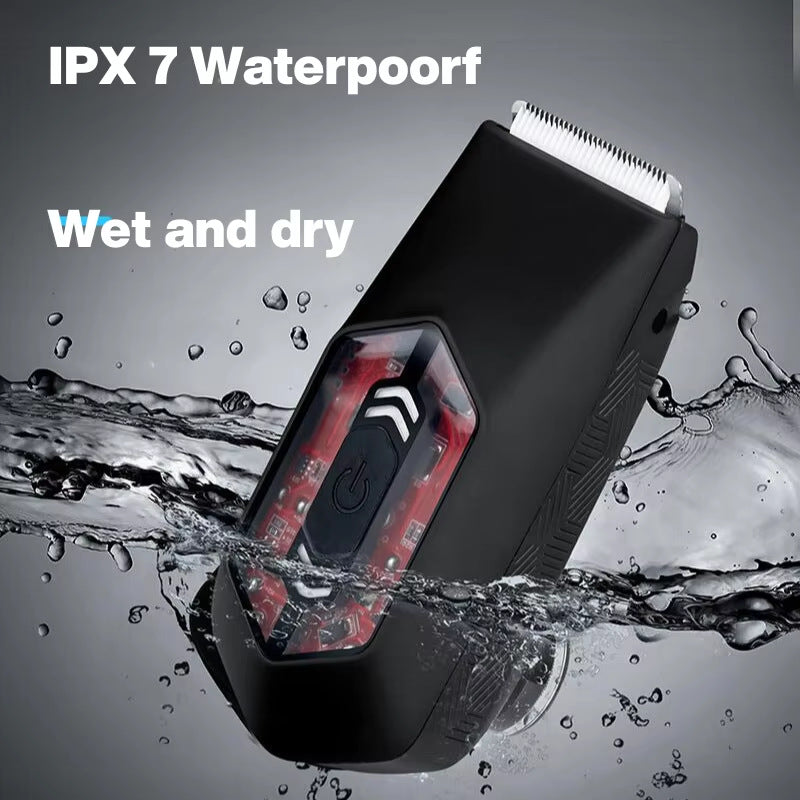 Cross-Border Shaver Two-In-One Electric Body Hair Trimmer Full Body Washable Men's Shaver Private Parts Shaver