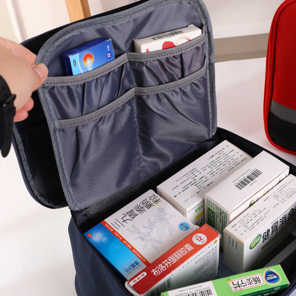 Large-Capacity Portable Medicine Box, Travel Portable Medicine Bag, Medical Supplies, Medicine Storage Bag, Household First Aid Kit Wholesale