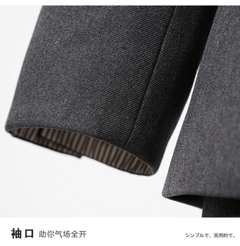 Navy Blue Suit Jacket for Women Spring & Fall 2025 New Casual Korean Style High-End Small Workplace Suit Suit
