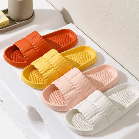1035 a generation of hair household female summer home indoor couple bathroom bath soft bottom non-slip sandals and slippers manufacturers