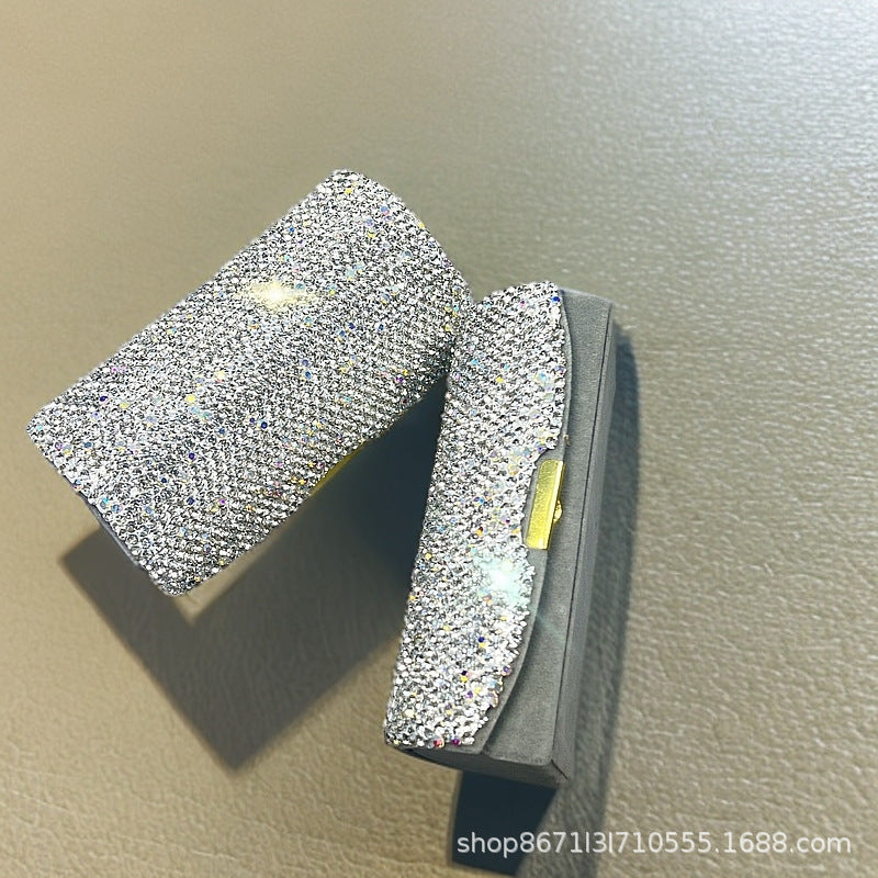Cross-Border Dropshipping of Exquisite Mini Jewelry Boxes with High-Value Diamond Rings, Necklaces and Earrings Storage