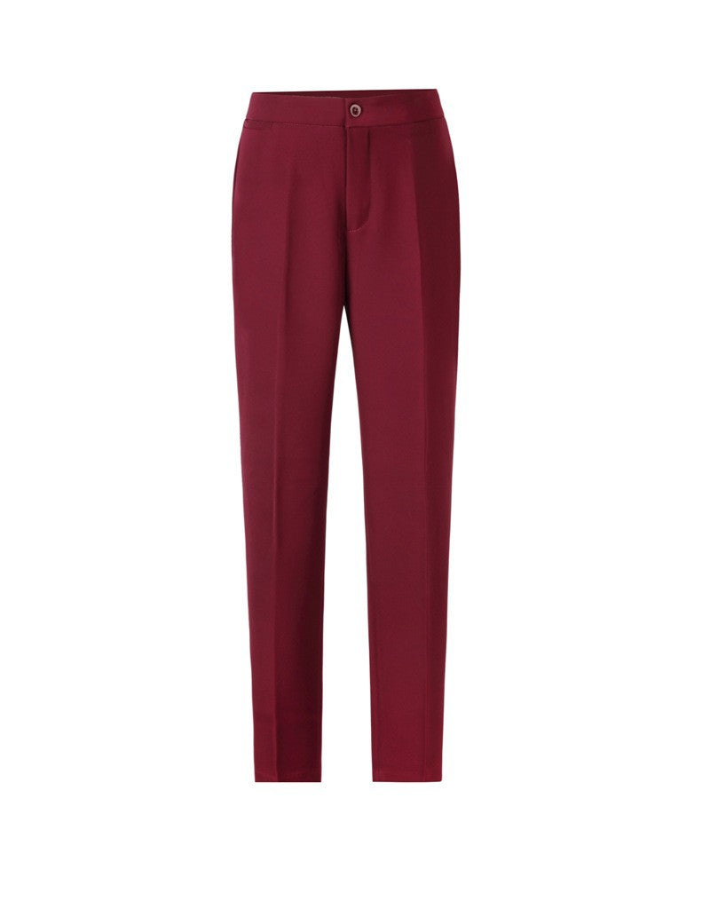 Autumn and Winter Hot-Selling Ol Classic Long-Sleeved Professional Women's Pants Suit Interview Sales Formal Work Suit 1882