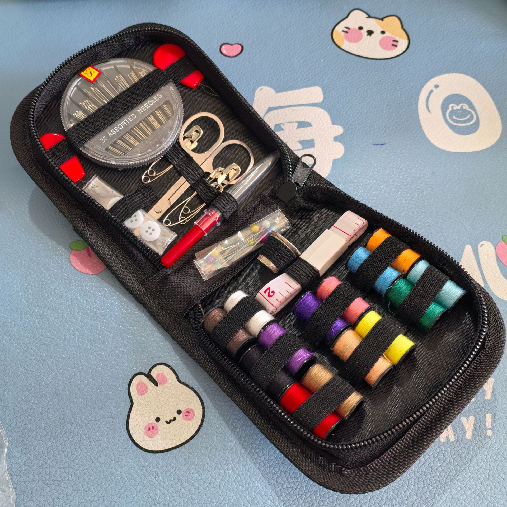 Cross-Border Portable Sewing Kit 226-Piece Set Household Sewing Tools Sewing Box Set Sewing Tools