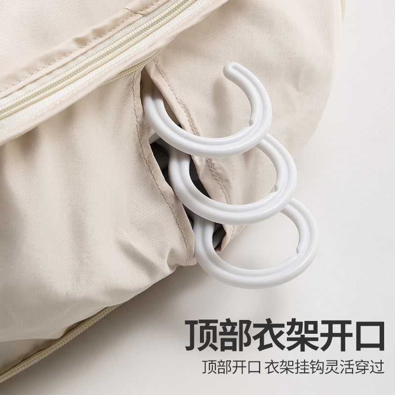 Down Jacket Dust Cover Hanging Household Wardrobe Clothes Dust Storage Bag Long Coat down Jacket Transparent Cover