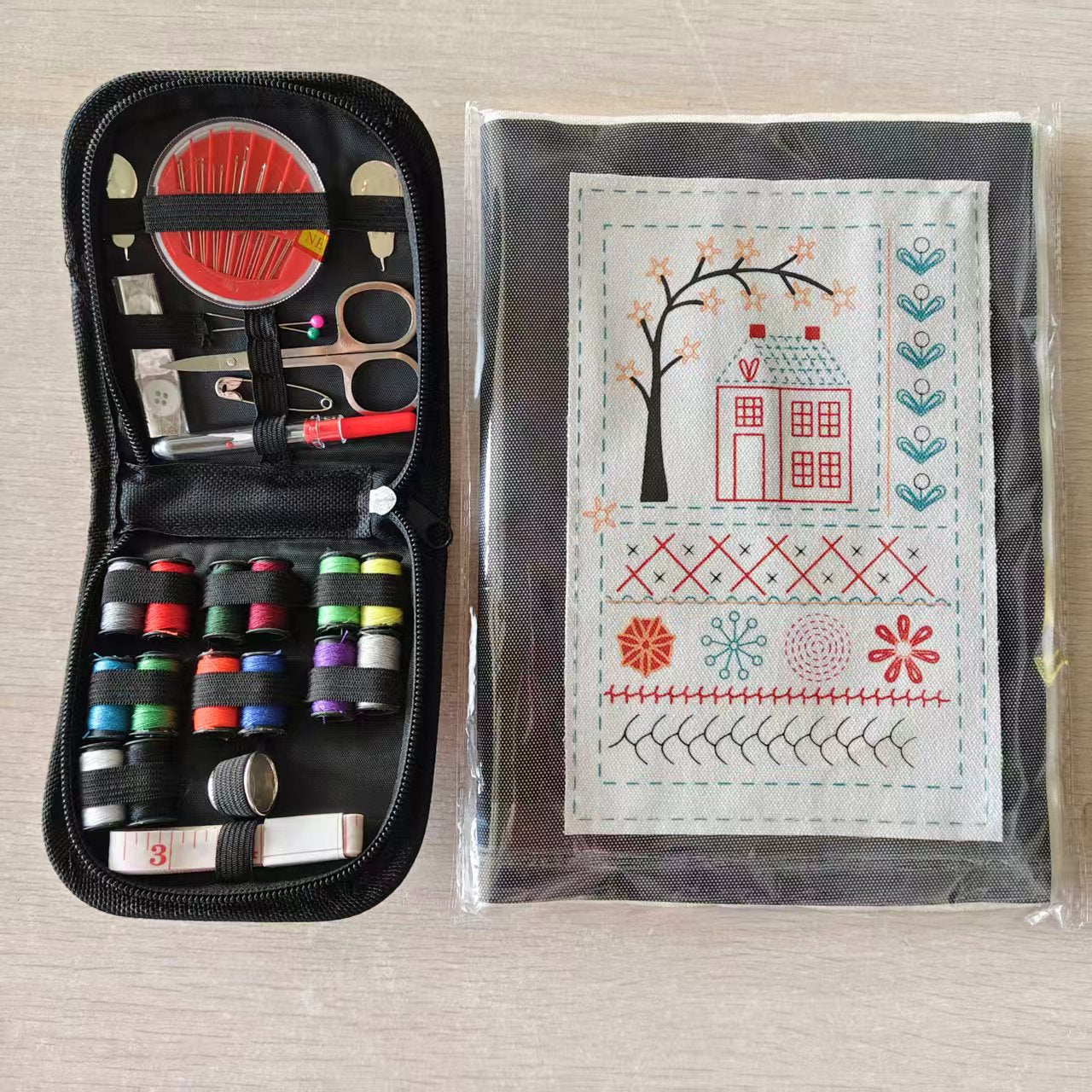 Cross-Border Hot-Selling Household Portable Sewing Kit, Daily Sewing Tools Multi-Piece Set, Handmade Sewing Kit