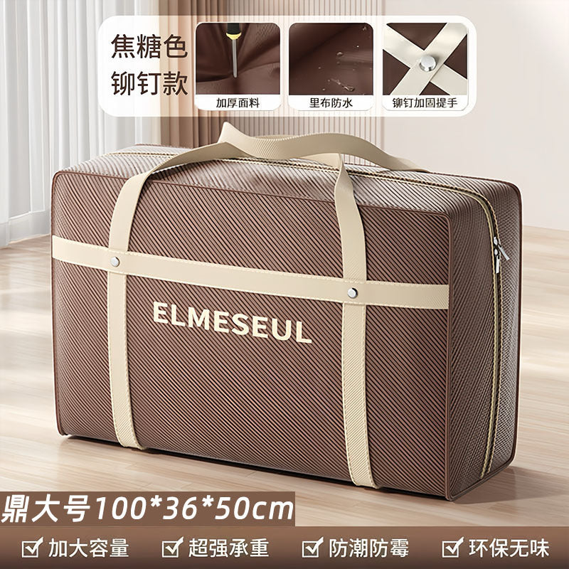 Moving Packing Bag Quilt Quilt Thickened Large Capacity Organizing Clothes Luggage Waterproof Woven Storage Bag
