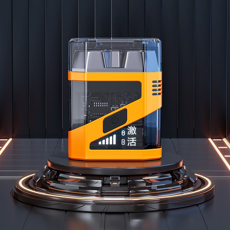 Cross-border Portable Two-head Double-head Magnetic Rechargeable Razor Men's Full-body Washable Electric Shaver Super Clean