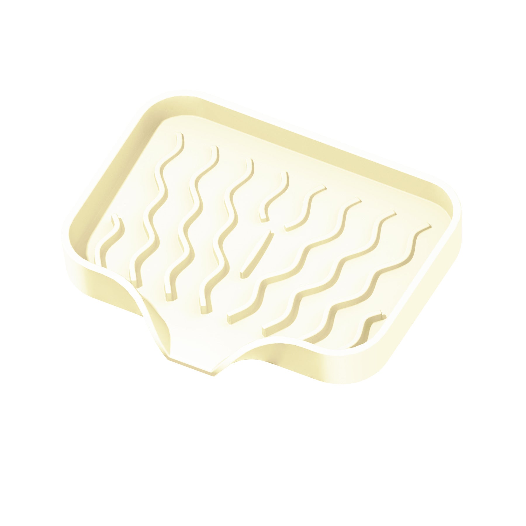 In-Stock New Draining Mat Storage Rack, No-Drill Soap Holder, Silicone Soap Box, Japanese-Style Bathroom Soap Rack