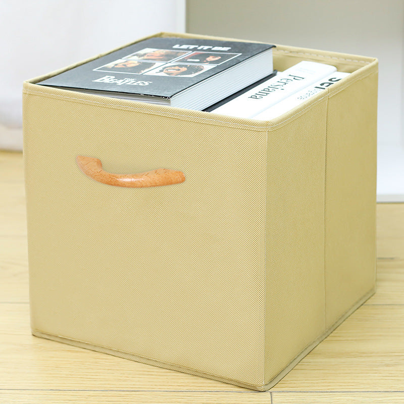 Amazon Lidless Storage Box Fabric Storage Box Foldable Large Drawer Storage Box Toy Storage Box