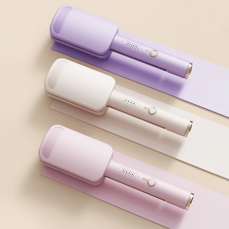 Cross-border curling hair stick egg roll egg roll lazy artifact bubble head water ripple big wave 32mm splint home