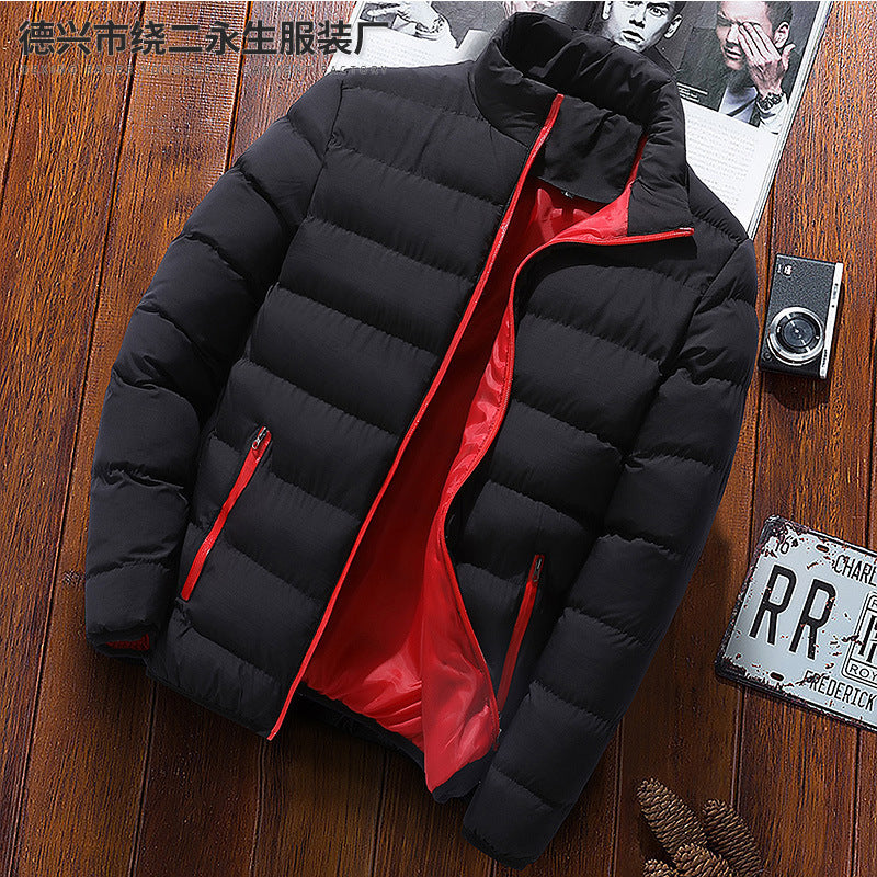 Men's Thick Loose Casual Cotton Jacket Trendy Winter Versatile Stylish Warm Cotton Fashion Casual