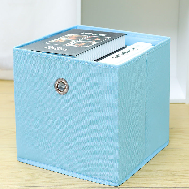 Amazon Lidless Storage Box Fabric Storage Box Foldable Large Drawer Storage Box Toy Storage Box