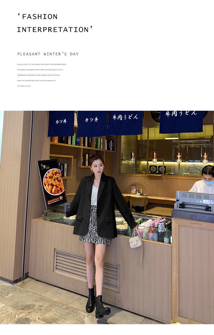 2025 New Women's Spring and Autumn New Korean Style Fashionable Small Suit Jacket Casual Trendy Suit