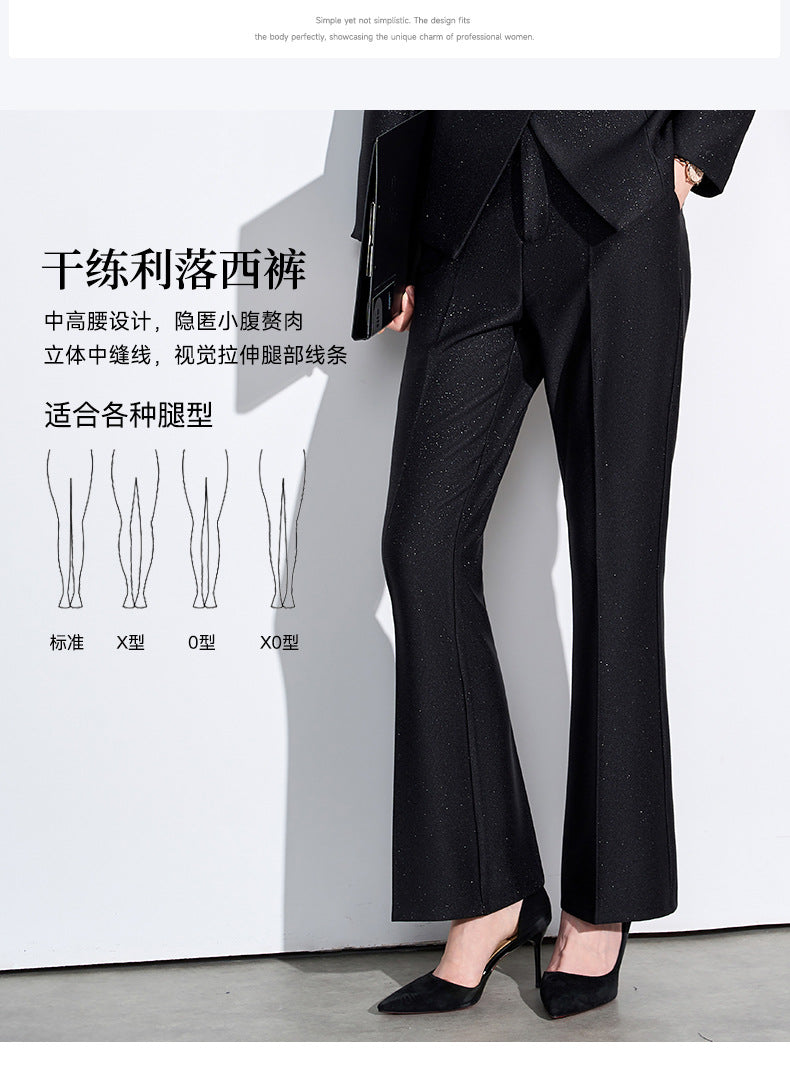Cross-Border Suit Jacket for Formal Occasions, Fashionable Goddess Style, Versatile, High-End, Elegant, Interview Office Suit Set