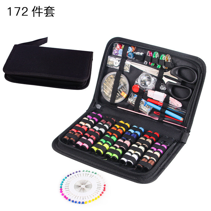 Cross-Border Portable Sewing Kit 226-Piece Set Household Sewing Tools Sewing Box Set Sewing Tools
