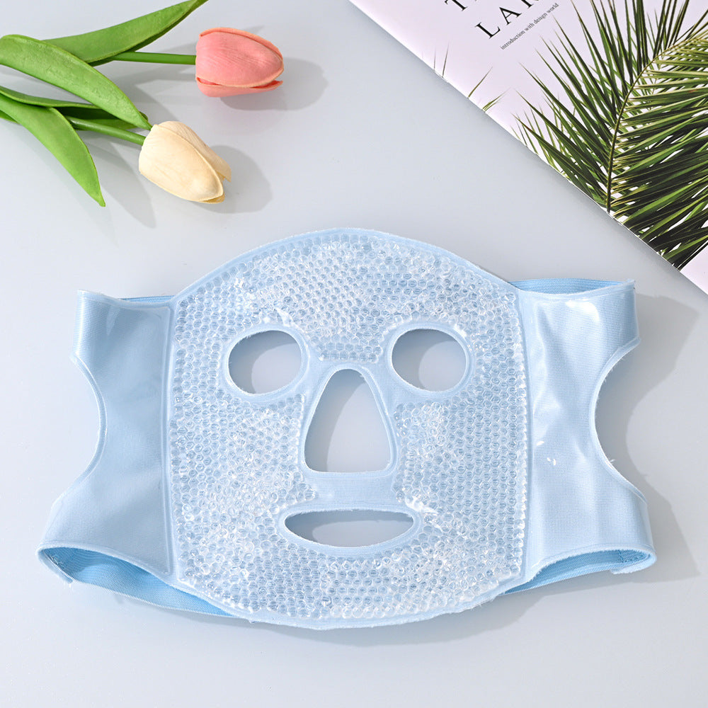 Ice Mask, Ice Eye Mask, Ice Pack, Facial Mask, Postoperative Recovery Artifact, Hot Compress, Full Face Cooling, Super Soft Face Mask