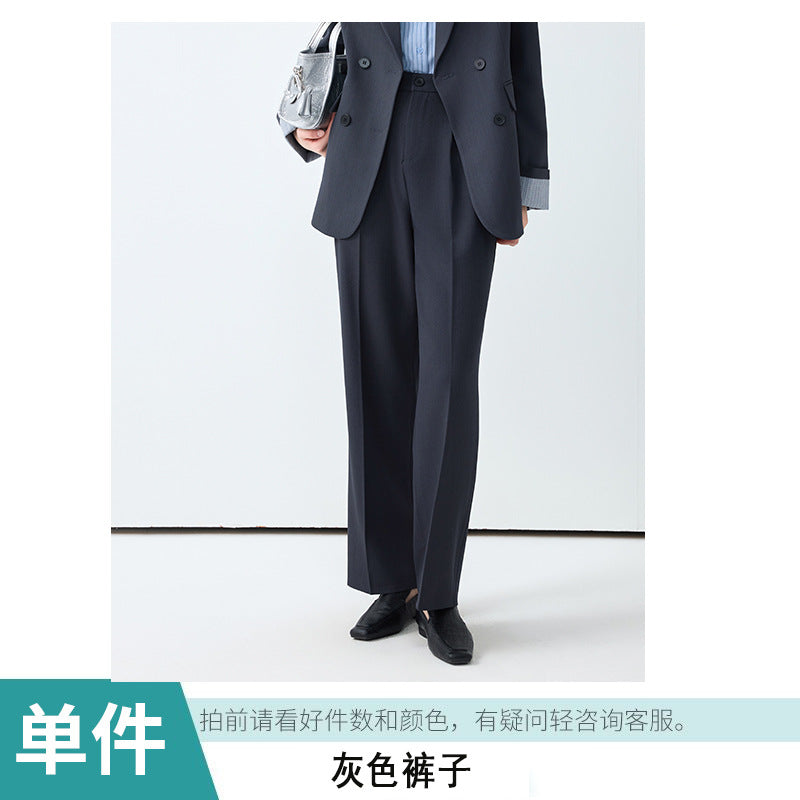Cross-Border 2025 Blazer for Women Korean Drama Heroine Outfit Professional Formal Suit Casual Black High-End Commuting