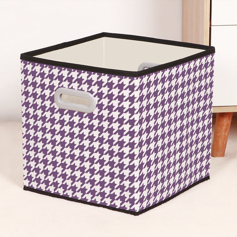 Amazon Lidless Storage Box Fabric Storage Box Foldable Large Drawer Storage Box Toy Storage Box