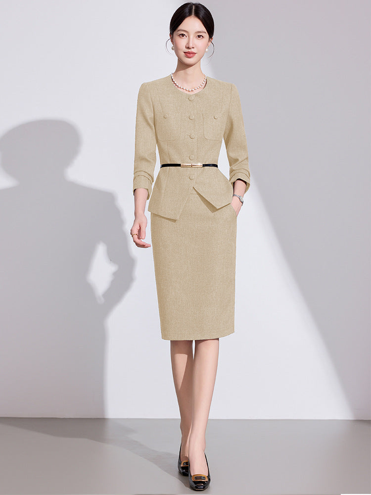 2025 Autumn and Winter Casual Fashion Suit Pants Business Wear Women's Cross-Border Export Pants Suit 6909