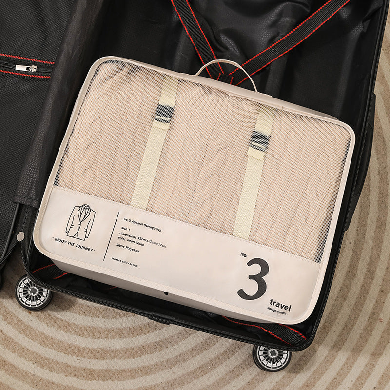 Travel Storage Bag Seven-Piece Suitcase Clothing Sorting Bag Clothing Partition Portable Storage Set