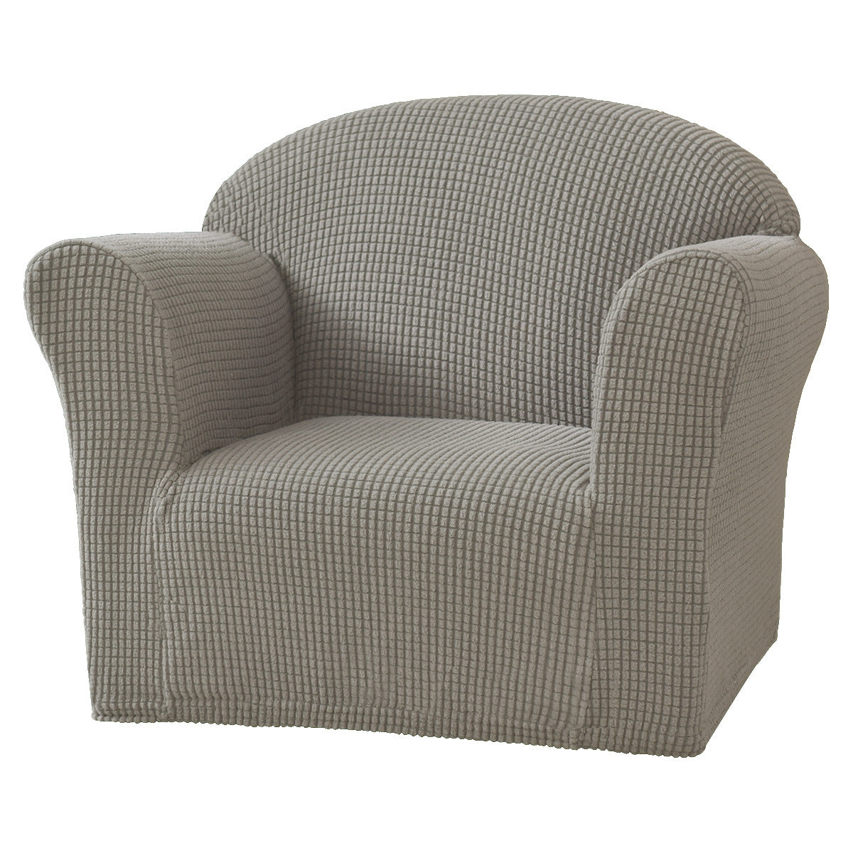 Cross-border Exclusive Elastic Fleece Children's Sofa Cover Solid Color Simple Small Sofa Cover Baby Sofa Cover
