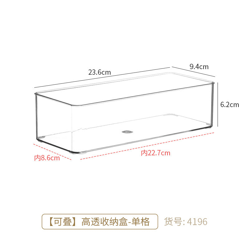 Retractable Drawer Storage Box with Built-In Divider Box for Chopsticks, Cutlery, Cutlery, Compartment Storage Box, Cosmetics Organizer Box