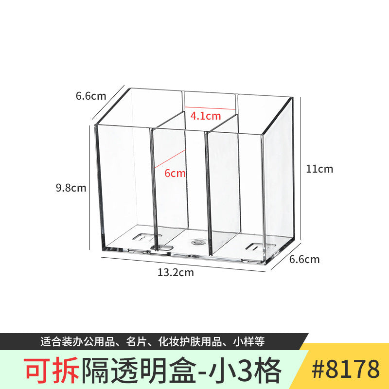 5028. Japan Km.5029. Simple Transparent Shelf, Multiple Hand-Made Display Shelves Can Be Stacked